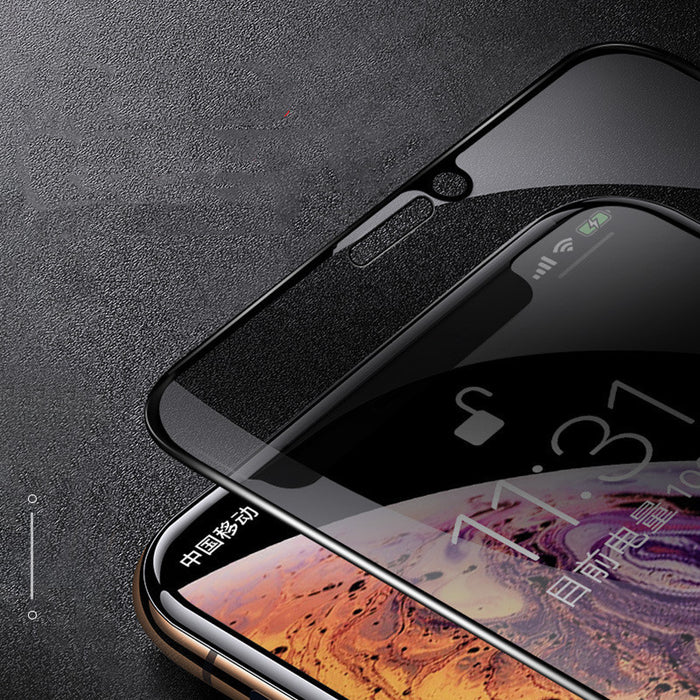 Compatible with Apple , Screen printing anti peeping mobile phone film