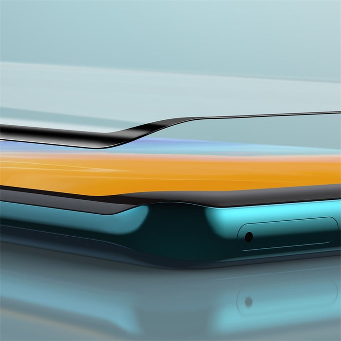Full Screen Curved Full Adhesive Tempered Film For P40 Pro Single Pack Black