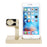 Compatible with Apple, Compatible with Apple , 2 In 1 Charging Dock Station Desktop Cradle Phone Stand for iPhone X 8 7 Plus 6S 5 5S SE for Iphone Watch I II III Charger Holder