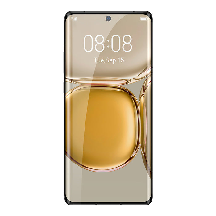 Full Screen Curved Full Adhesive Tempered Film For  P50 Pro Single Pack Black