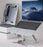 Adjustable Laptop Stand Portable Computer Stand Aluminum Alloy Laptop Riser Compatible Laptop Stand Holder