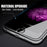 Tempered Film Fine Hole Half-screen Non-full Screen Scratch-resistant White Film